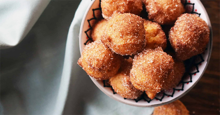 Pumpkin Spice Donut Holes